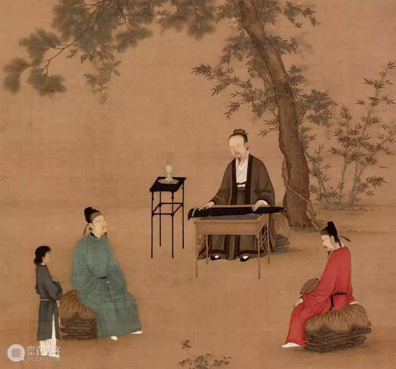 欣赏宋画 ，得用放大镜 放大镜 上方 青铜器 账号 人与人 缘份 缘分 韵味 名片 茶友 崇真艺客