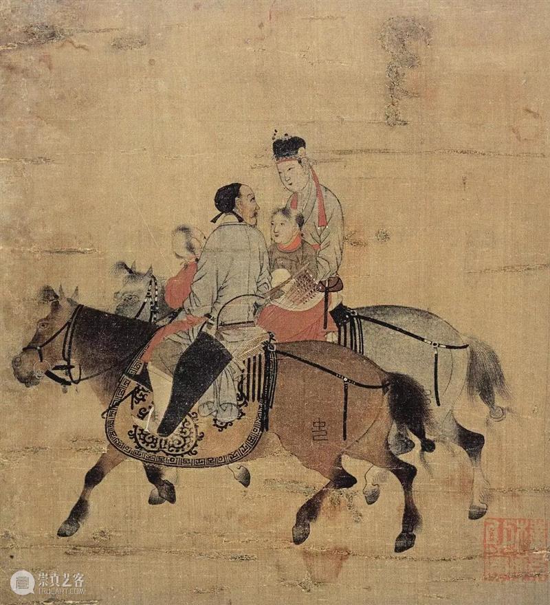欣赏宋画 ，得用放大镜 放大镜 上方 青铜器 账号 人与人 缘份 缘分 韵味 名片 茶友 崇真艺客