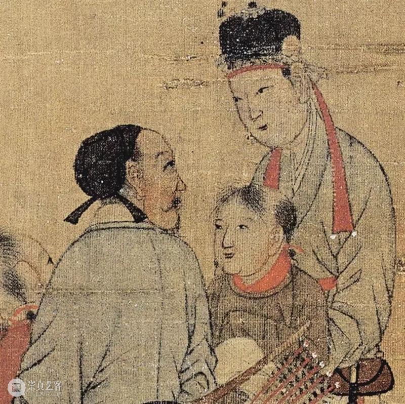 欣赏宋画 ，得用放大镜 放大镜 上方 青铜器 账号 人与人 缘份 缘分 韵味 名片 茶友 崇真艺客