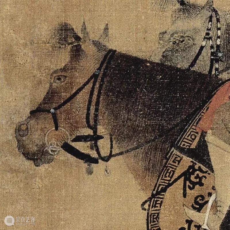 欣赏宋画 ，得用放大镜 放大镜 上方 青铜器 账号 人与人 缘份 缘分 韵味 名片 茶友 崇真艺客