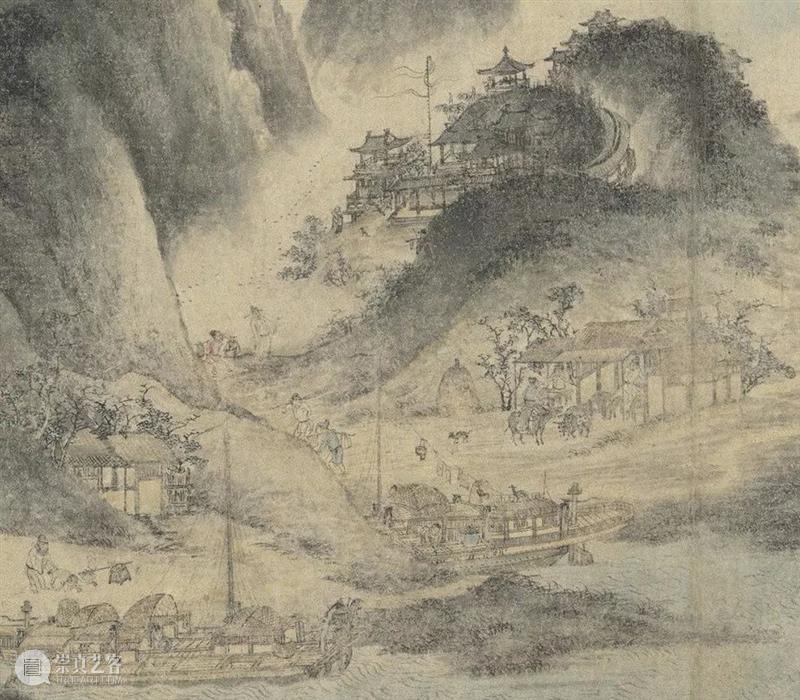欣赏宋画 ，得用放大镜 放大镜 上方 青铜器 账号 人与人 缘份 缘分 韵味 名片 茶友 崇真艺客