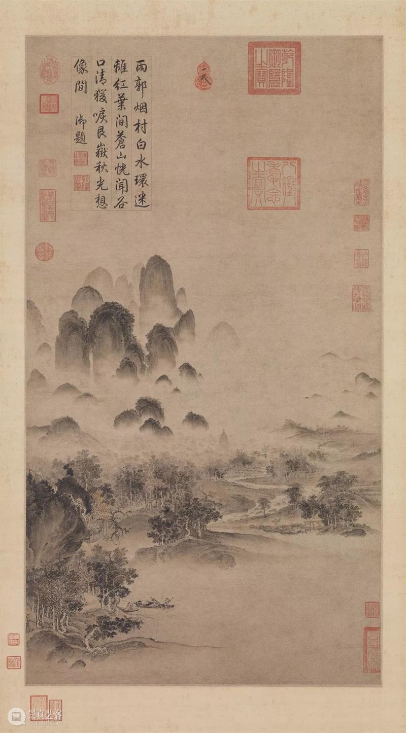 欣赏宋画 ，得用放大镜 放大镜 上方 青铜器 账号 人与人 缘份 缘分 韵味 名片 茶友 崇真艺客