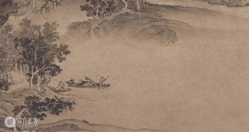 欣赏宋画 ，得用放大镜 放大镜 上方 青铜器 账号 人与人 缘份 缘分 韵味 名片 茶友 崇真艺客