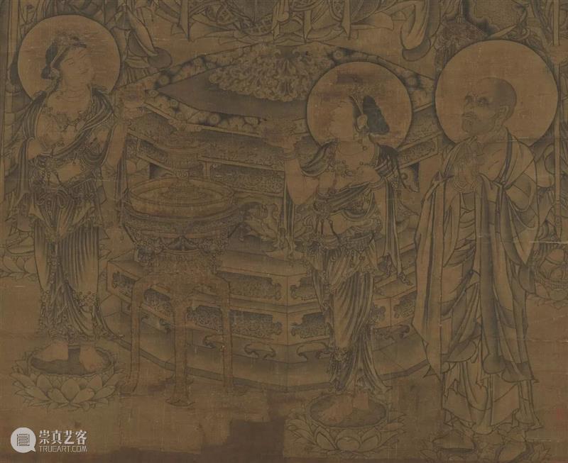 欣赏宋画 ，得用放大镜 放大镜 上方 青铜器 账号 人与人 缘份 缘分 韵味 名片 茶友 崇真艺客