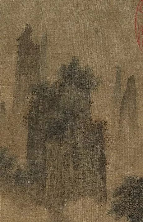 欣赏宋画 ，得用放大镜 放大镜 上方 青铜器 账号 人与人 缘份 缘分 韵味 名片 茶友 崇真艺客