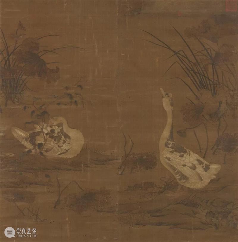欣赏宋画 ，得用放大镜 放大镜 上方 青铜器 账号 人与人 缘份 缘分 韵味 名片 茶友 崇真艺客