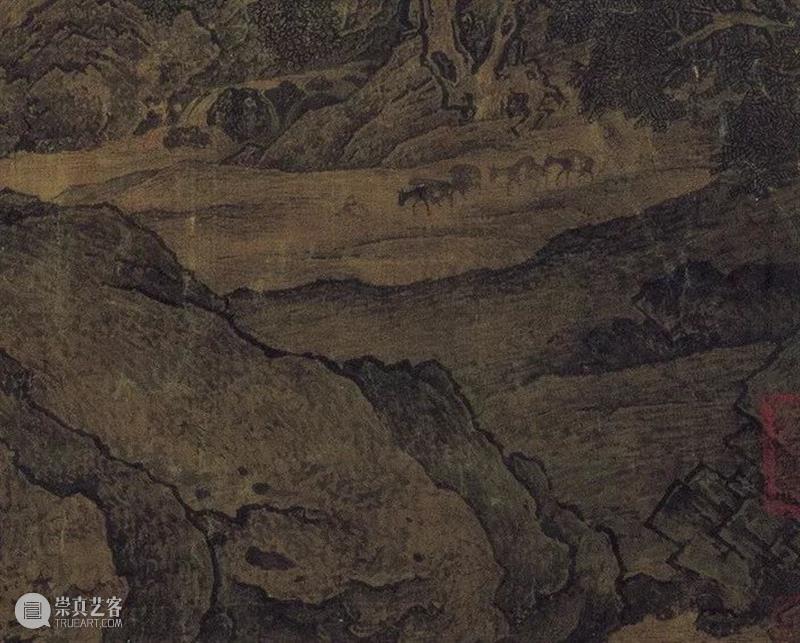 欣赏宋画 ，得用放大镜 放大镜 上方 青铜器 账号 人与人 缘份 缘分 韵味 名片 茶友 崇真艺客