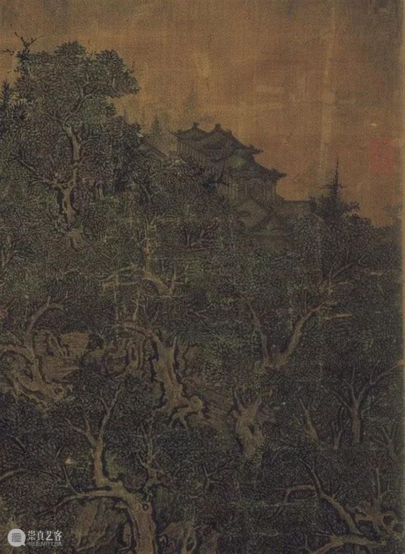 欣赏宋画 ，得用放大镜 放大镜 上方 青铜器 账号 人与人 缘份 缘分 韵味 名片 茶友 崇真艺客