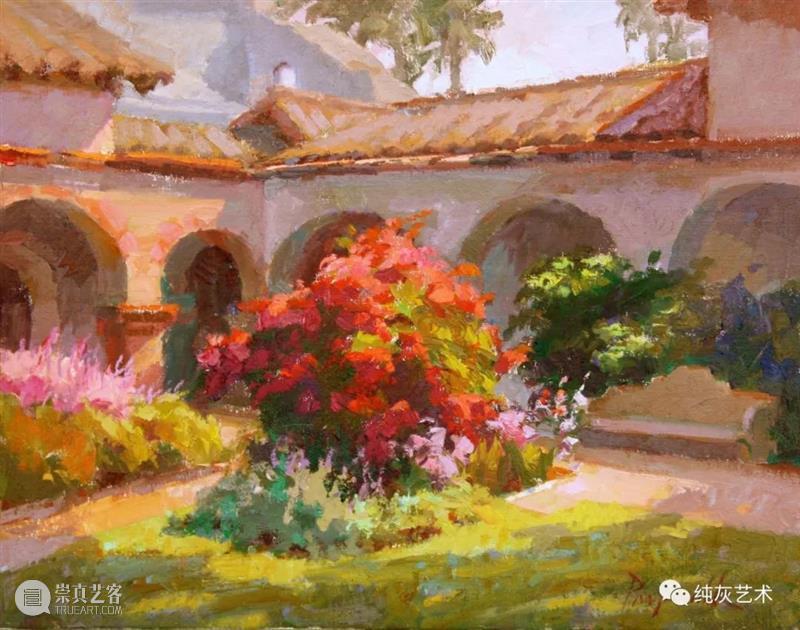 表达自然光的色彩 自然光 色彩 颜色 主题 美国 画家 Camille 户外 光线 形式 崇真艺客