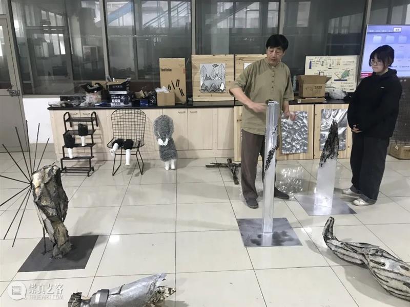 课程展览 | 钢铁制造 上美雕塑 课程 钢铁 上海美术学院雕塑系 金属 雕塑 作品 时间 地点 上海美术学院美术馆 主课 崇真艺客