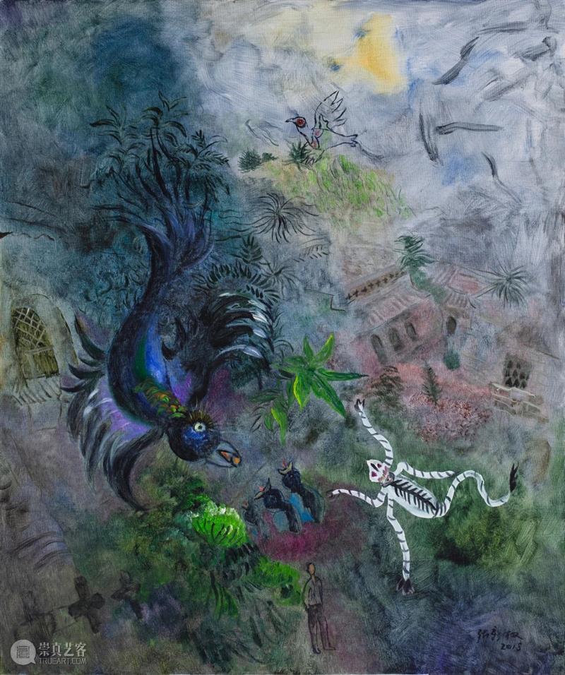 【线上展览】艺术凤凰——张新权、张哲溢双个展  凤凰艺都美术馆 线上 艺术 凤凰 张新权 张哲 个展 艺术家 情境 思维 情感 崇真艺客