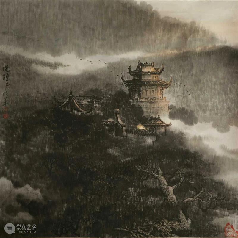 【春风计划】金明华：别具韵味的山水画  宁波美术馆 春风 计划 金明华 山水画 韵味 文艺 文化 宁波帮 宁波建设 魅力 崇真艺客