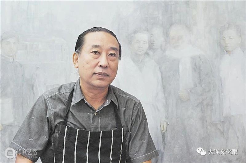 【光辉历程 百年圆梦】王长寿：用当代绘画风格展现历史题材  大连美术馆 历程 历史 题材 王长寿 风格 编者按 圆梦 大连市 中国共产党 美术 崇真艺客