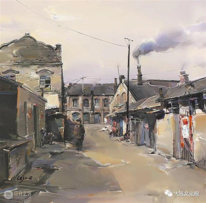 【光辉历程 百年圆梦】王长寿：用当代绘画风格展现历史题材  大连美术馆 历程 历史 题材 王长寿 风格 编者按 圆梦 大连市 中国共产党 美术 崇真艺客