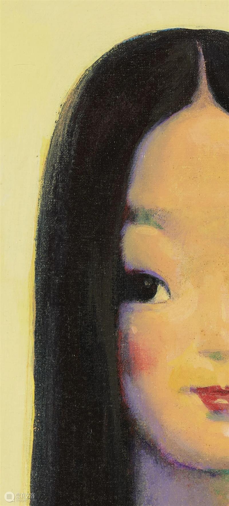 邦瀚斯秋拍 | 罕有肖像佳作：刘野的《她是如此美丽》  邦瀚斯 刘野 肖像 佳作 如此美丽 邦瀚斯秋 美感 形式 邦瀚斯 香港 艺术 崇真艺客