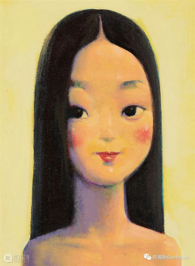 邦瀚斯秋拍 | 罕有肖像佳作：刘野的《她是如此美丽》  邦瀚斯 刘野 肖像 佳作 如此美丽 邦瀚斯秋 美感 形式 邦瀚斯 香港 艺术 崇真艺客