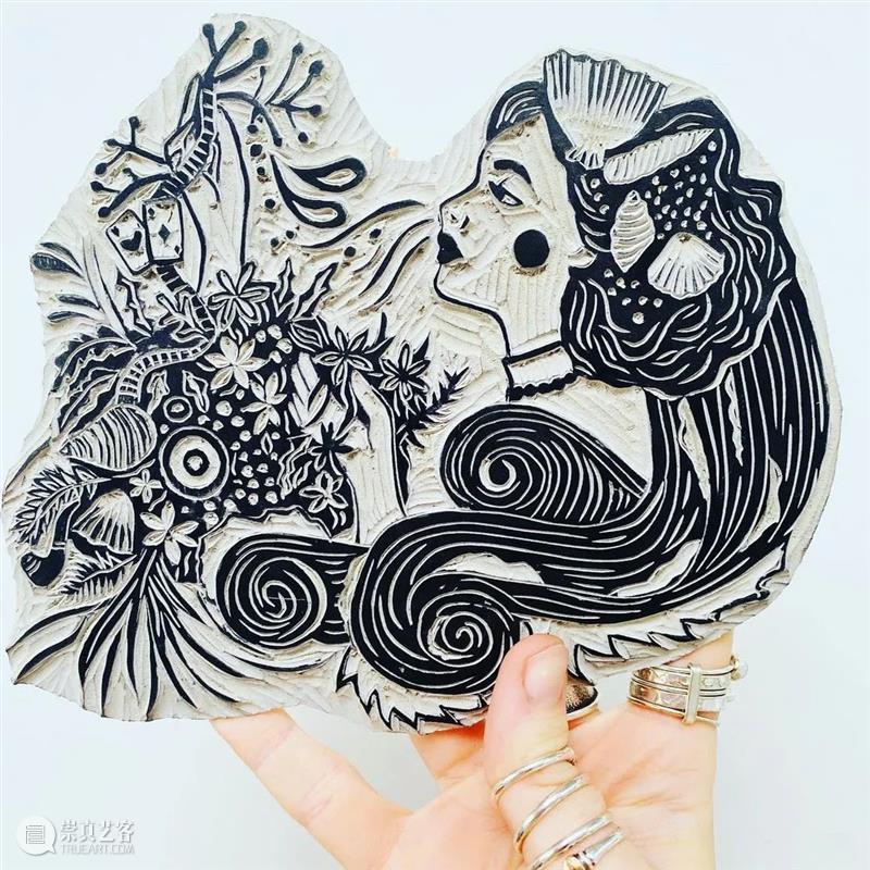 【印章】的艺术，如果感兴趣可以学哦，相对少见的表现形式 !  学美术，看▷ 印章 艺术 表现形式 END 崇真艺客