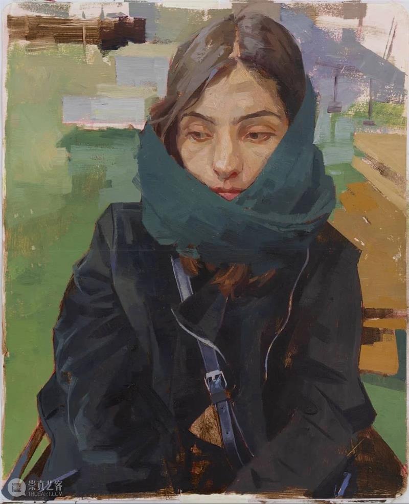 油画的质感真的很独特，爱了 ！  学美术，看▷ 油画 质感 END 崇真艺客
