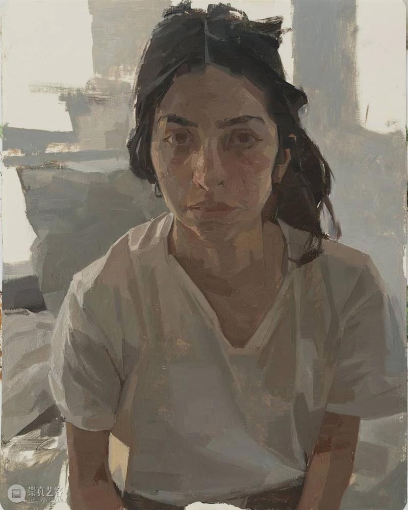 油画的质感真的很独特，爱了 ！  学美术，看▷ 油画 质感 END 崇真艺客