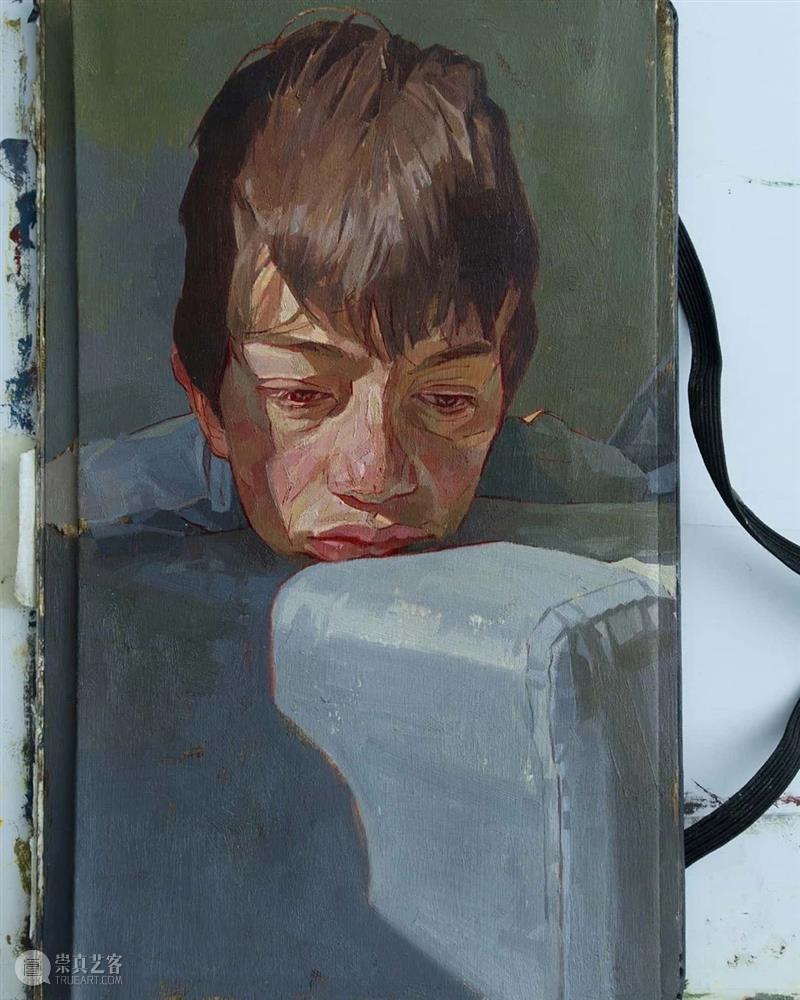 油画的质感真的很独特，爱了 ！  学美术，看▷ 油画 质感 END 崇真艺客