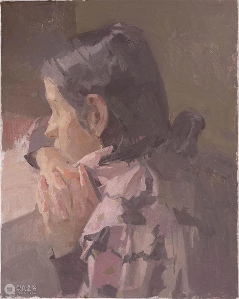 油画的质感真的很独特，爱了 ！  学美术，看▷ 油画 质感 END 崇真艺客