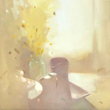 这概括的色彩，爱了爱了  纯灰艺术 色彩 艺术家 油画家 喵尔德 作品 色调 光线 画面 往期 好文 崇真艺客