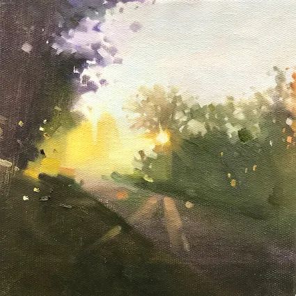 这概括的色彩，爱了爱了  纯灰艺术 色彩 艺术家 油画家 喵尔德 作品 色调 光线 画面 往期 好文 崇真艺客
