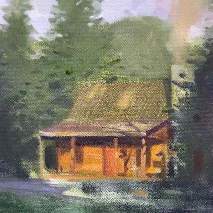 这概括的色彩，爱了爱了  纯灰艺术 色彩 艺术家 油画家 喵尔德 作品 色调 光线 画面 往期 好文 崇真艺客