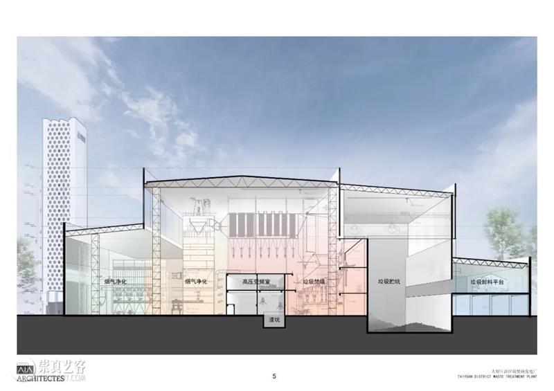 蜂巢编织表皮，太原生活垃圾焚烧发电厂立面 / AIA Life Designers 视频资讯 ADCNews 垃圾 发电厂 蜂巢 表皮 生活 太原 立面 谢东叡 未来 环保 崇真艺客