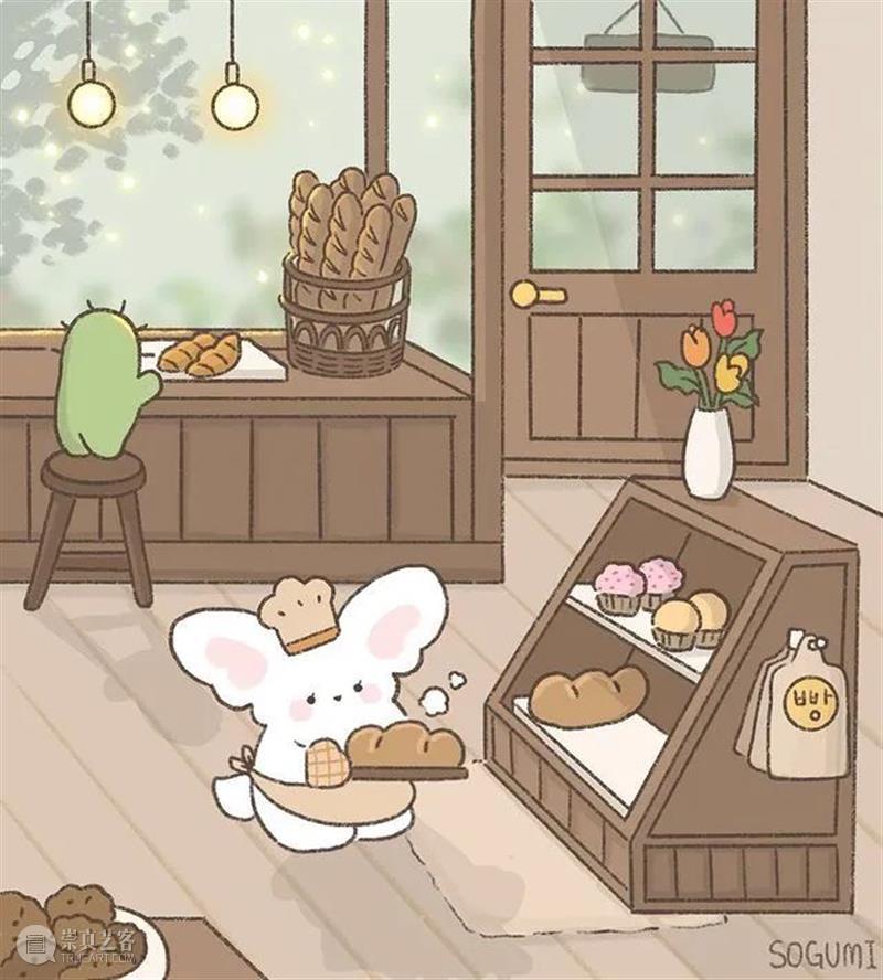 假期快乐生活图鉴  纯灰艺术 假期 图鉴 韩国 画师 gum 笔下 生活 气息 插画 治愈感 崇真艺客