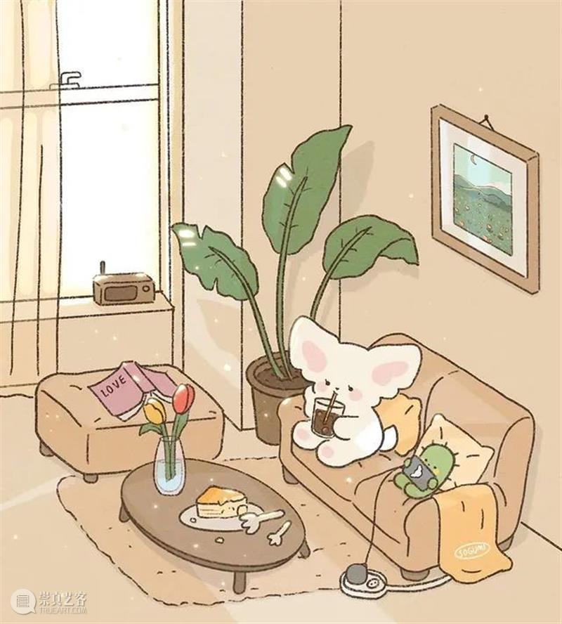 假期快乐生活图鉴  纯灰艺术 假期 图鉴 韩国 画师 gum 笔下 生活 气息 插画 治愈感 崇真艺客