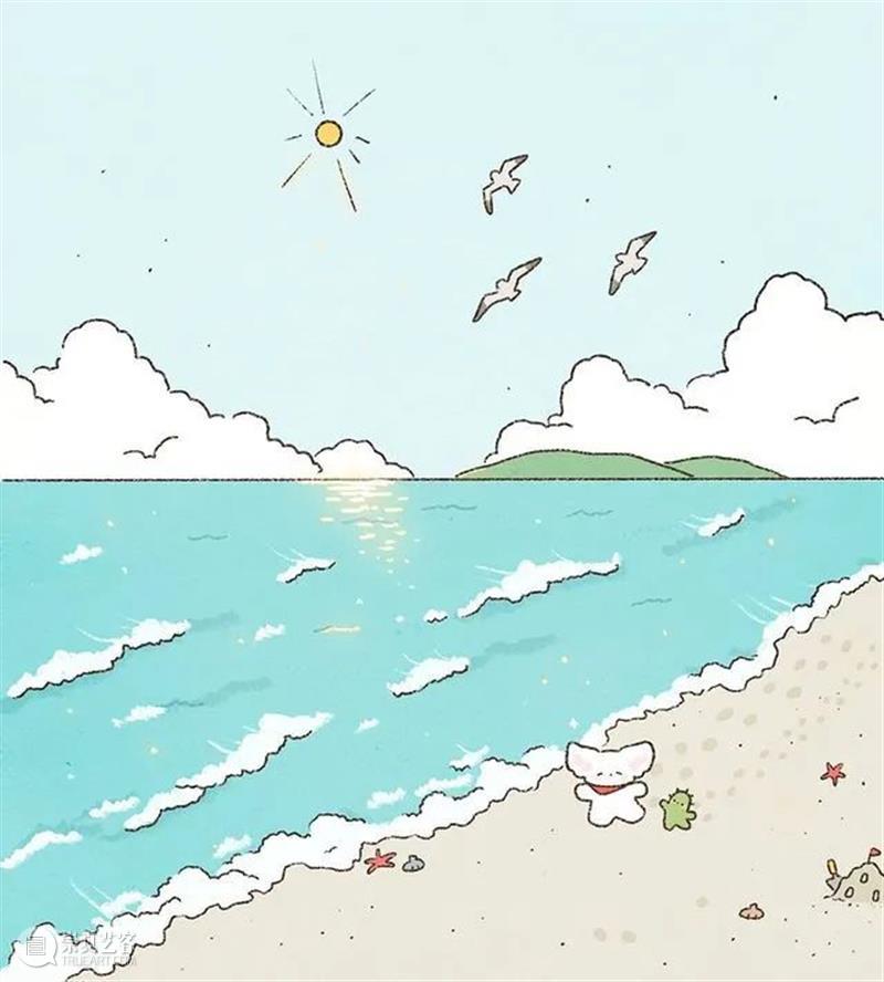 假期快乐生活图鉴  纯灰艺术 假期 图鉴 韩国 画师 gum 笔下 生活 气息 插画 治愈感 崇真艺客