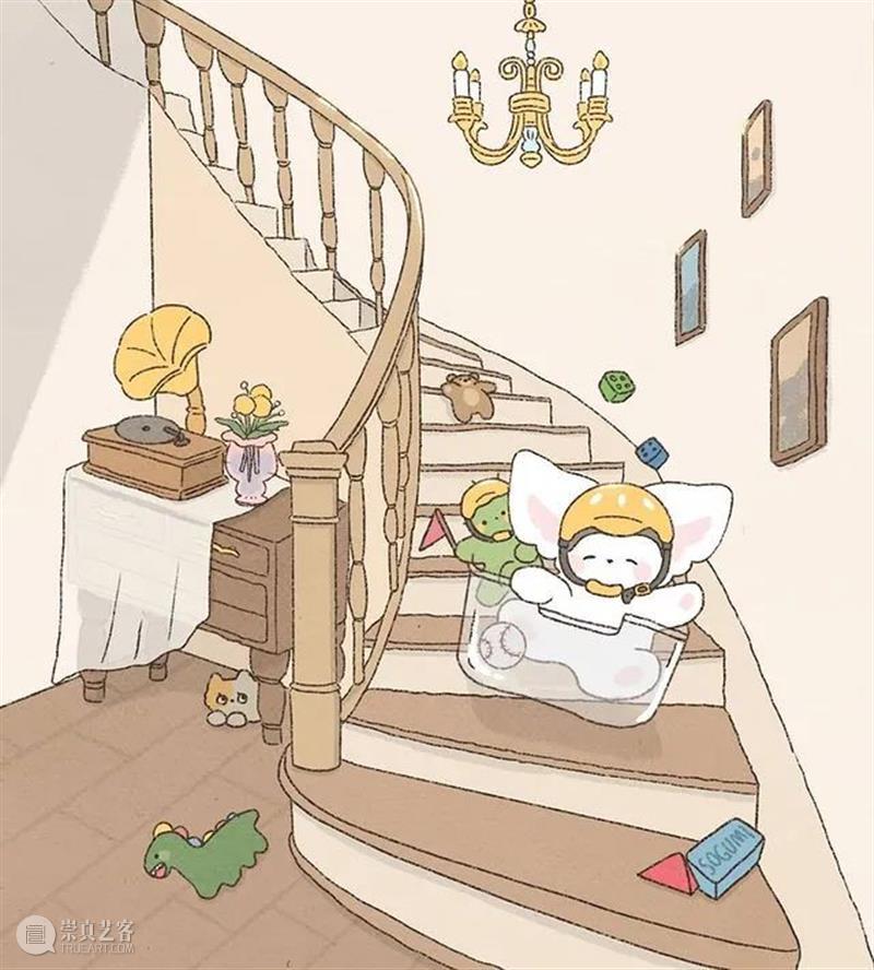 假期快乐生活图鉴  纯灰艺术 假期 图鉴 韩国 画师 gum 笔下 生活 气息 插画 治愈感 崇真艺客