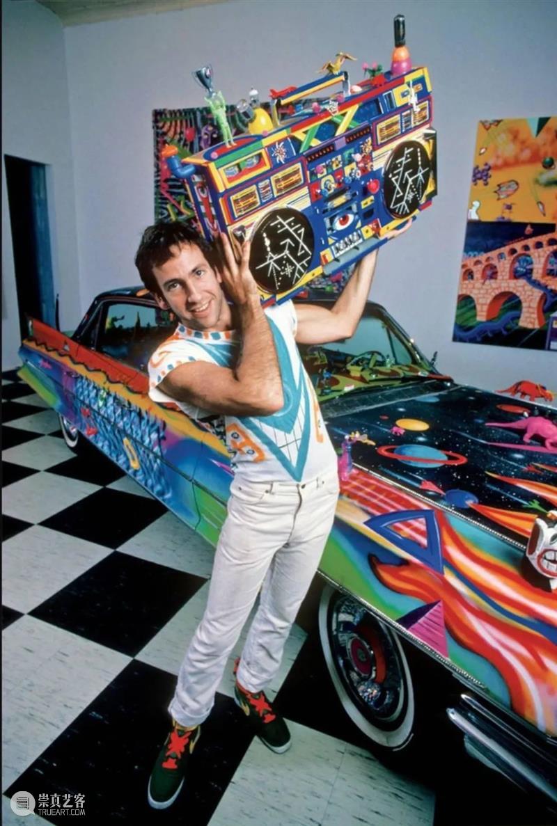 肯尼·沙尔夫（Kenny Scharf）：当世界毁灭时｜AR艺术家 肯尼 沙尔夫 艺术家 Scharf 当世界毁灭时 肖像 阿尔敏莱希 于加州 好莱坞 纽约视觉艺术学院 崇真艺客