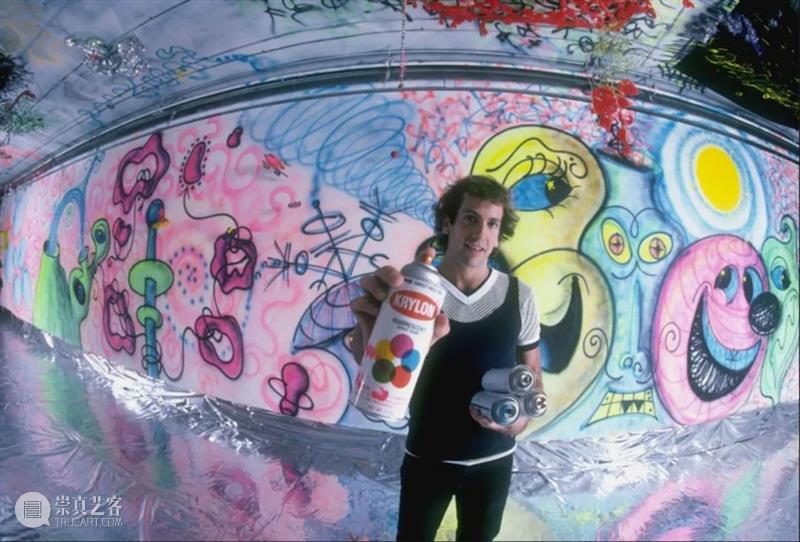 肯尼·沙尔夫（Kenny Scharf）：当世界毁灭时｜AR艺术家 肯尼 沙尔夫 艺术家 Scharf 当世界毁灭时 肖像 阿尔敏莱希 于加州 好莱坞 纽约视觉艺术学院 崇真艺客
