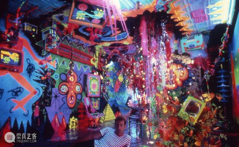 肯尼·沙尔夫（Kenny Scharf）：当世界毁灭时｜AR艺术家 肯尼 沙尔夫 艺术家 Scharf 当世界毁灭时 肖像 阿尔敏莱希 于加州 好莱坞 纽约视觉艺术学院 崇真艺客
