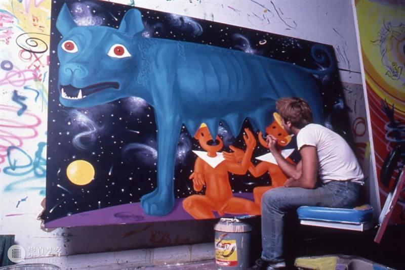 肯尼·沙尔夫（Kenny Scharf）：当世界毁灭时｜AR艺术家 肯尼 沙尔夫 艺术家 Scharf 当世界毁灭时 肖像 阿尔敏莱希 于加州 好莱坞 纽约视觉艺术学院 崇真艺客