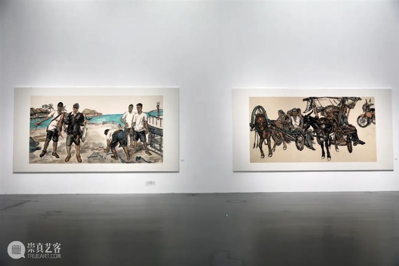海上风扬:范扬画展正在宝龙美术馆展出 海上 风扬 范扬 画展 宝龙美术馆 上海宝龙美术馆 东京 奥运 主题 社会 崇真艺客
