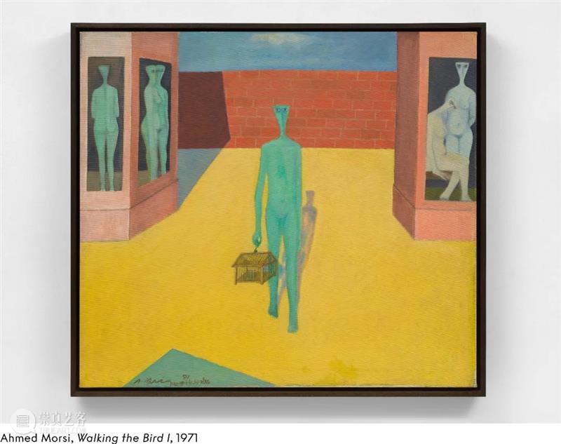 展讯|艾哈迈德·莫西 (Ahmed Morsi) :壁画细节 艾哈迈德 莫西 Morsi 展讯 壁画 细节 纽约 生活 工作 MoMA 崇真艺客