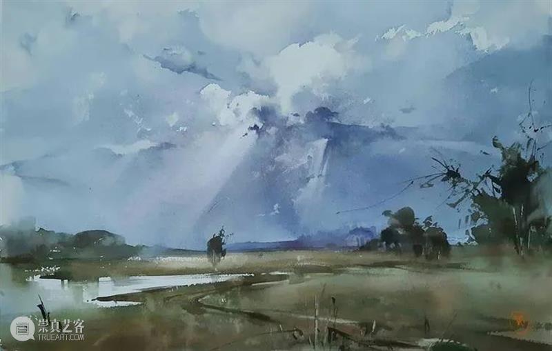 走过的路都是风景 走过的路 风景 俄罗斯 水彩 画家 水彩画 世界 各地 许多美景 作品 崇真艺客