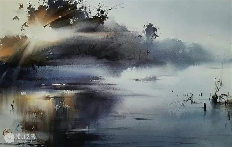 走过的路都是风景 走过的路 风景 俄罗斯 水彩 画家 水彩画 世界 各地 许多美景 作品 崇真艺客