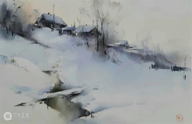 走过的路都是风景 走过的路 风景 俄罗斯 水彩 画家 水彩画 世界 各地 许多美景 作品 崇真艺客