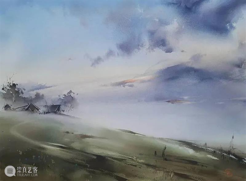 走过的路都是风景 走过的路 风景 俄罗斯 水彩 画家 水彩画 世界 各地 许多美景 作品 崇真艺客