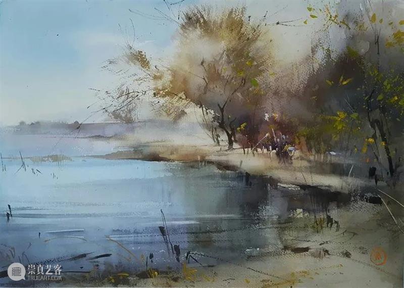走过的路都是风景 走过的路 风景 俄罗斯 水彩 画家 水彩画 世界 各地 许多美景 作品 崇真艺客