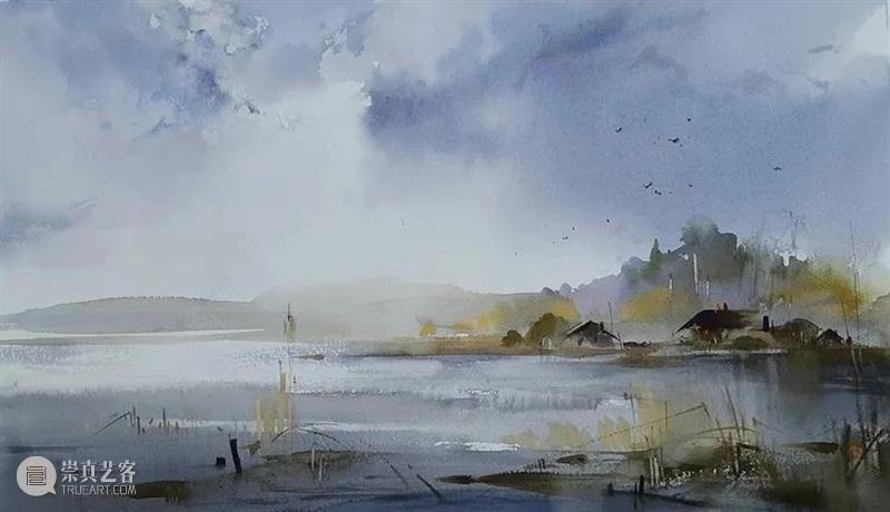 走过的路都是风景 走过的路 风景 俄罗斯 水彩 画家 水彩画 世界 各地 许多美景 作品 崇真艺客