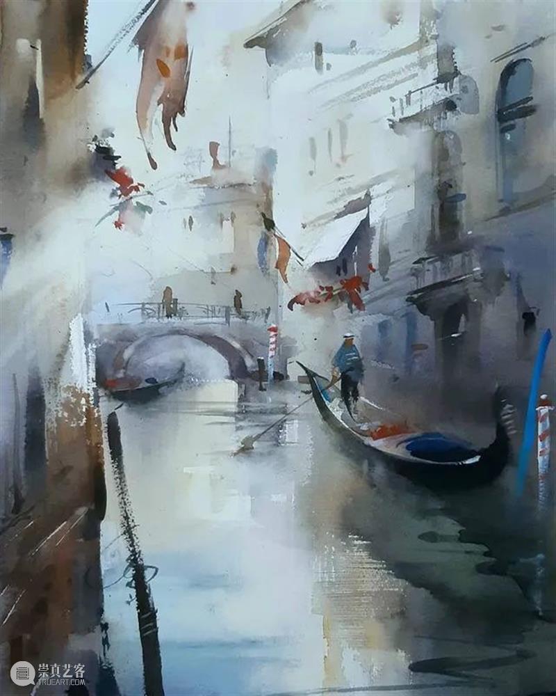 走过的路都是风景 走过的路 风景 俄罗斯 水彩 画家 水彩画 世界 各地 许多美景 作品 崇真艺客
