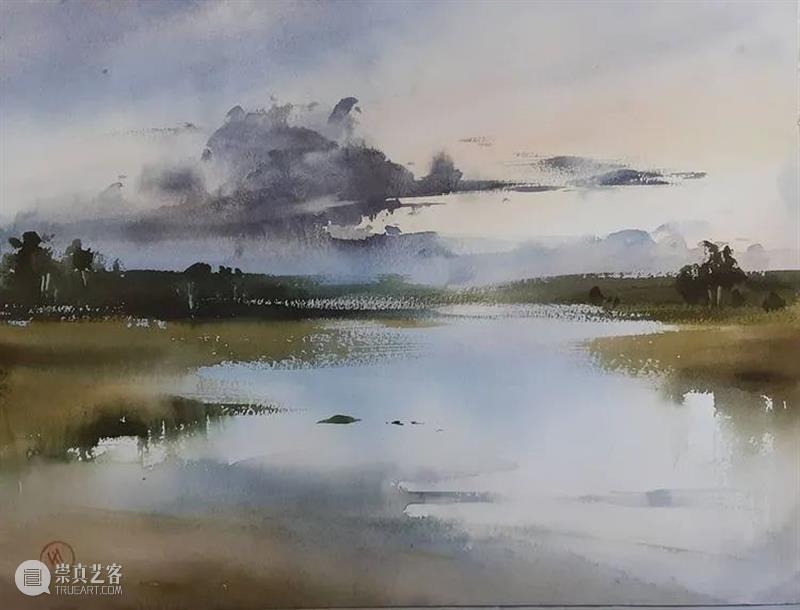 走过的路都是风景 走过的路 风景 俄罗斯 水彩 画家 水彩画 世界 各地 许多美景 作品 崇真艺客
