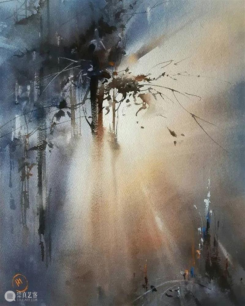 走过的路都是风景 走过的路 风景 俄罗斯 水彩 画家 水彩画 世界 各地 许多美景 作品 崇真艺客