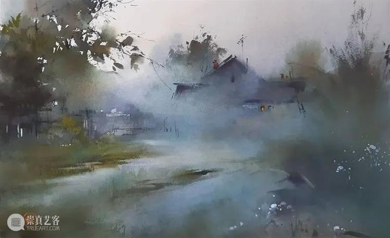 走过的路都是风景 走过的路 风景 俄罗斯 水彩 画家 水彩画 世界 各地 许多美景 作品 崇真艺客