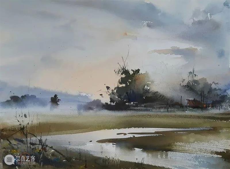走过的路都是风景 走过的路 风景 俄罗斯 水彩 画家 水彩画 世界 各地 许多美景 作品 崇真艺客